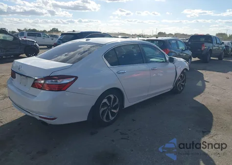 2016 Honda Accord Ex-L z USA, uszkodzony, nr VIN 1HGCR2F8XGA056626